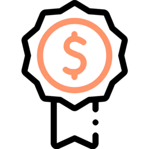 competitive pricing icon