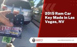 2015 Ram Car Key Made in Las Vegas NV