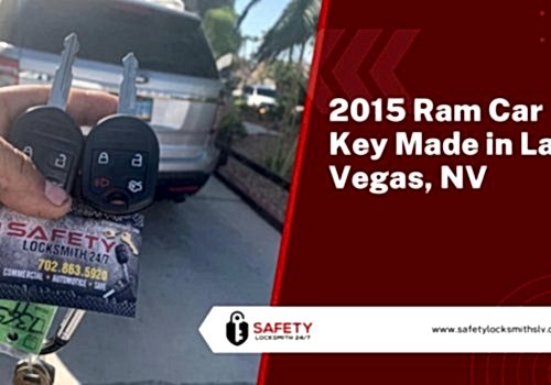 2015 Ram Car Key Made in Las Vegas NV